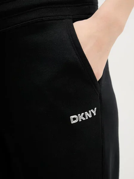 Спортивні штани Dkny однотонні чорний