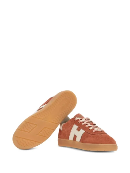 Sneakerși Hogan din piele de căprioară maro