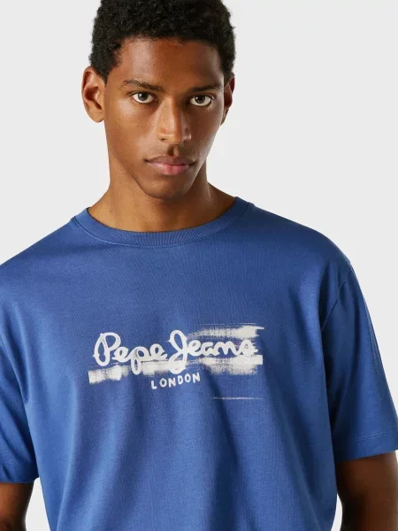 Футболка Pepe Jeans синя