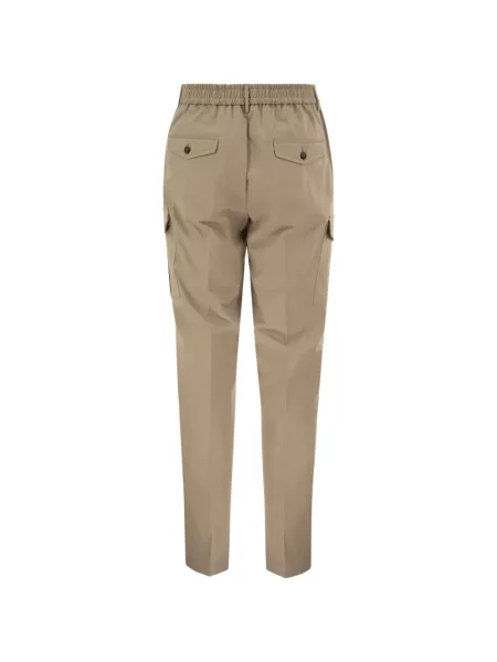Pantaloni cargo Peserico conici