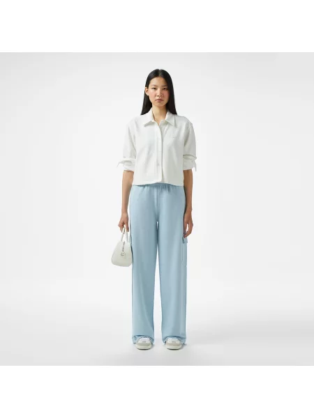 Спортивные штаны Lacoste бежевые