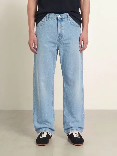 Axel Arigato Džíny Zine Relaxed Fit light blue modré