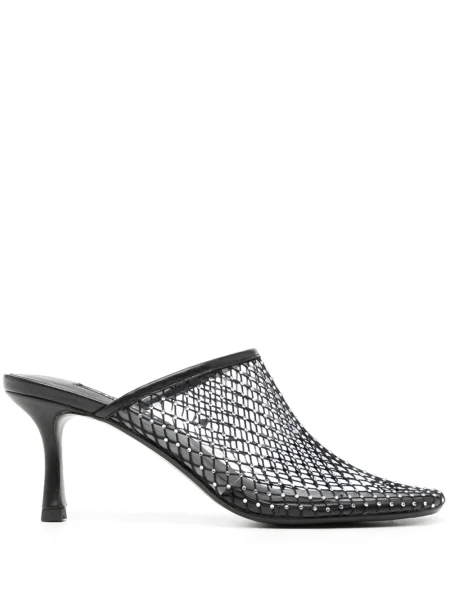 Papuci tip mules Senso negru