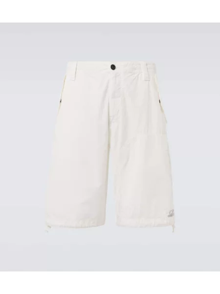 Pantaloni scurți C.p. Company alb