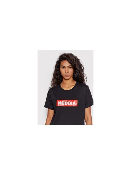 NEBBIA Póló Regular Fit fekete