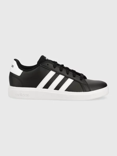 Poltopánky Adidas čierna