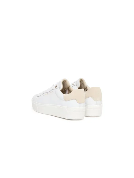Tommy Hilfiger Sneakersy Chic Platform Cupsole Sneaker biela