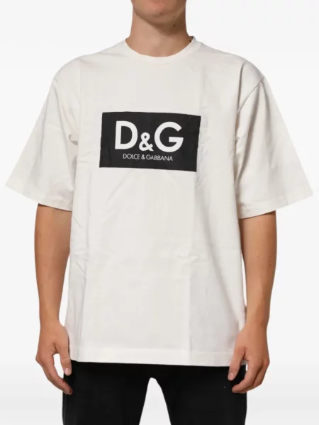 Tricou Dolce & Gabbana cu imagine alb