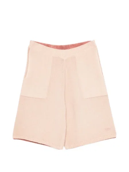 Pantaloni scurți Diesel tricotate roz