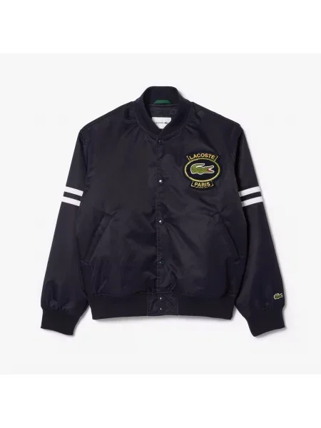 Бомбер Lacoste синий