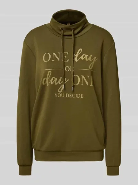 Bluza ze stójką i tunelem model ‘BANU’ Soyaconcept
