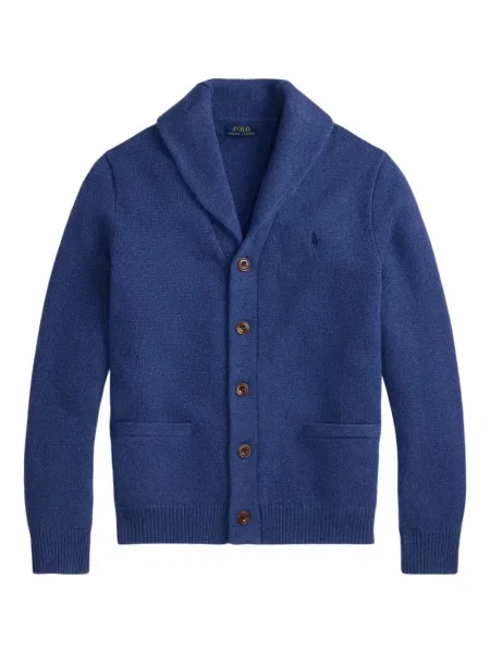 Șapcă Polo Ralph Lauren cu broderie din țesătură twill în carouri albastru