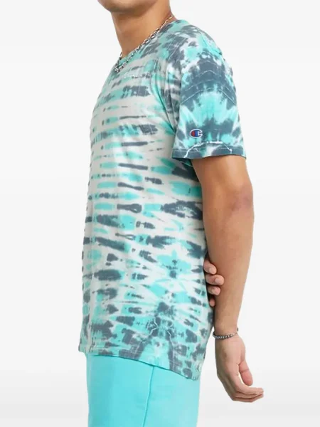 Majica Champion tie-dye veze plava