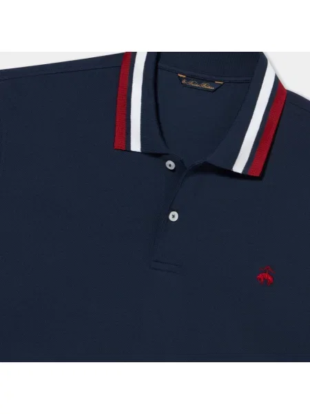 Koszulka polo Brooks Brothers niebieska