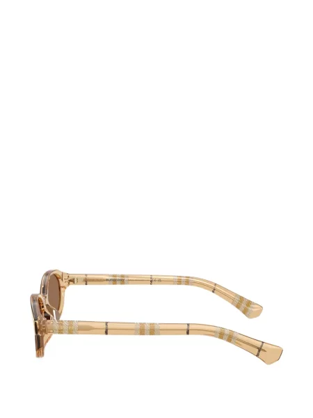 Okulary przeciwsłoneczne Burberry Eyewear pomarańczowe