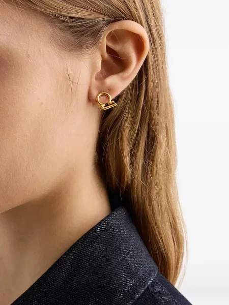 Cercei Jil Sander auriu