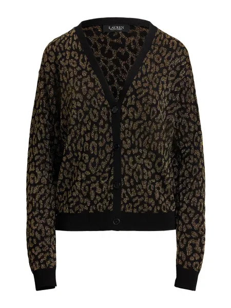 Lauren Ralph Lauren Geacă tricotată PARRIE auriu negru