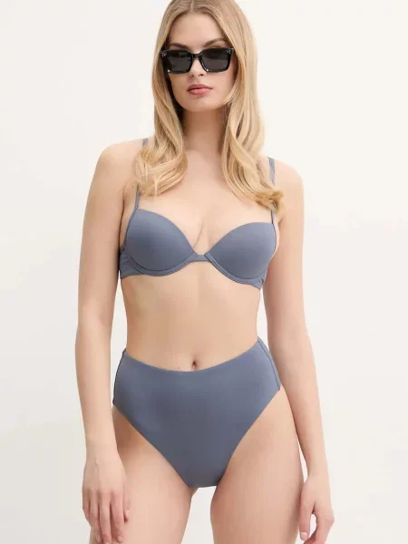Calvin Klein Plavková podprsenka modrá