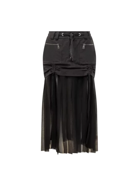 Spódnica plisowana Dolce And Gabbana czarna