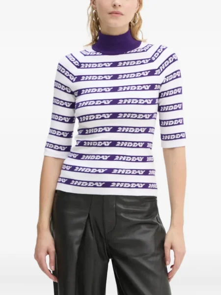 Top Day Birger Et Mikkelsen w paski biały