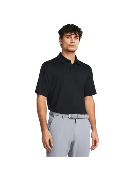 Polo majica Under Armour crna