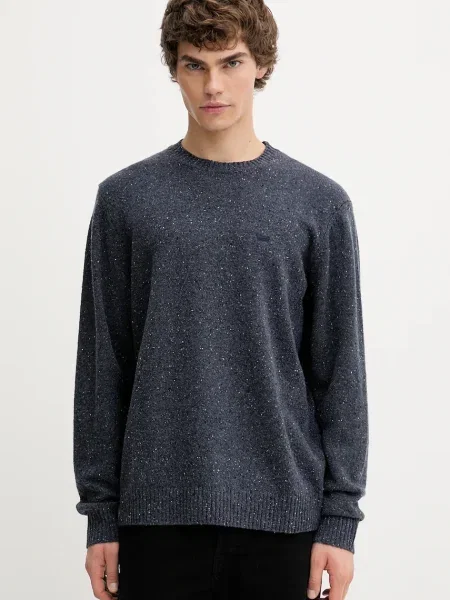 Svetr s příměsí vlny Levi's tmavomodrá