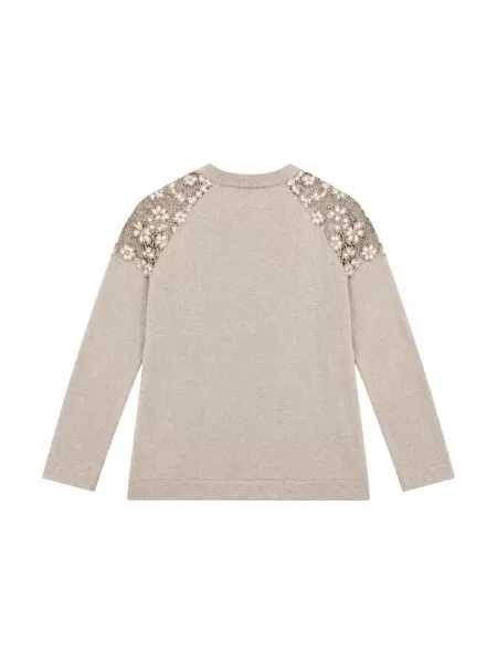 Sweter Clips beżowy