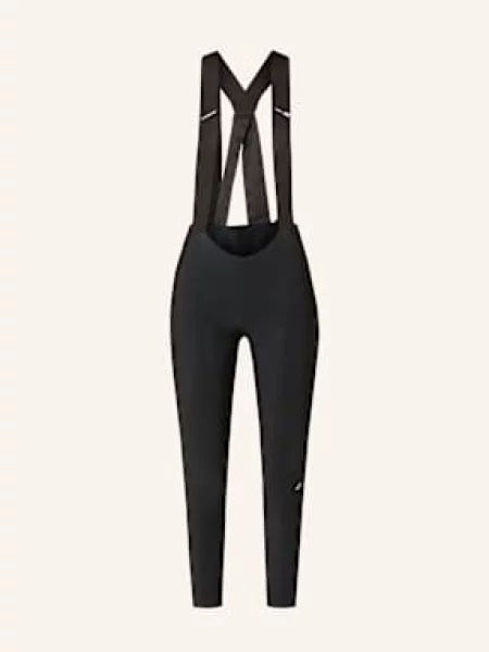 Assos Spodenki Kolarskie Uma Gt Spring Fall Bib Tights Z Szelkami I Wyściełaną Wkładką schwarz czarne