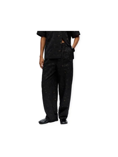 OBJECT Pantaloni cutați OBJLOVIA maro negru