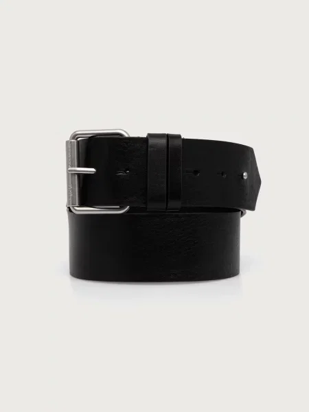 Weekend Max Mara curea pentru femei din piele WKACARNET negru