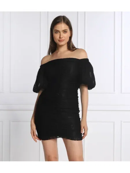 Pinko De dantelă rochie AGOSTINA negru