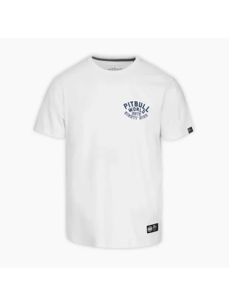 Tricou pentru bărbați Pitbull Guardian Angel white alb
