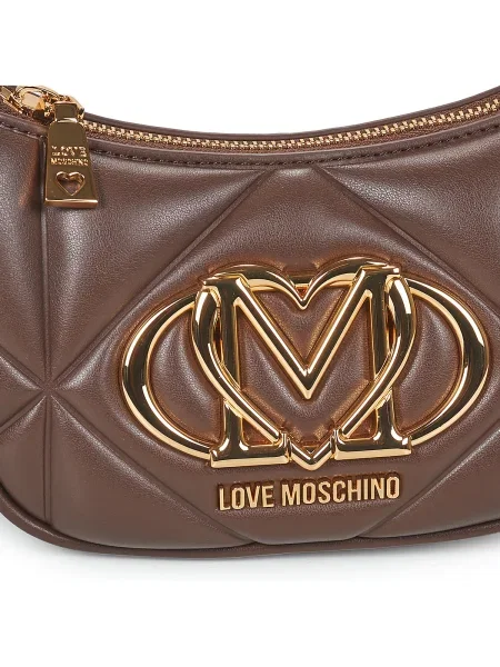 Geantă Love Moschino maro