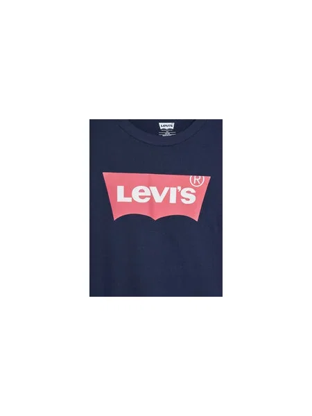 Levi's Kids Marškinėliai tamsiai mėlyna / rožinė balta