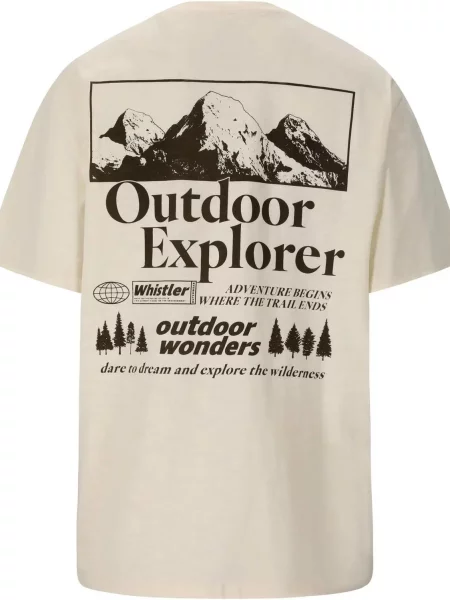 Whistler Kunta W S-S T-shirt Gardenia – Gardenia biała