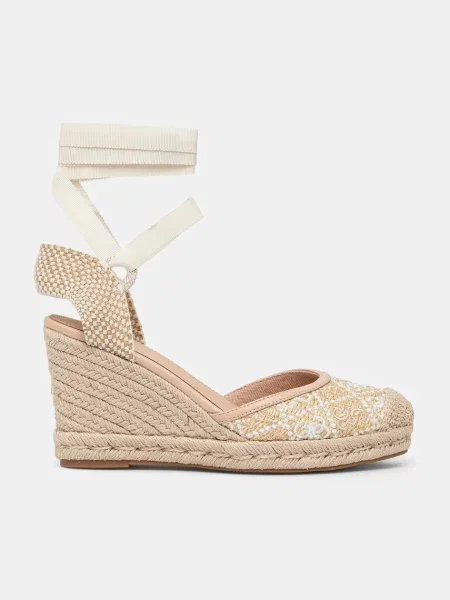 Espadryle Guess beżowe