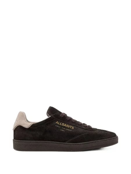 Sneakerși Allsaints cu imagine negru