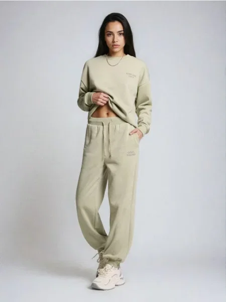 Джогери з м’якою внутрішньою стороною блідо-бірюзовий бірюзовий