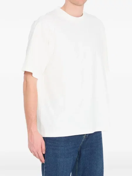Tricou The Row cu nervuri alb