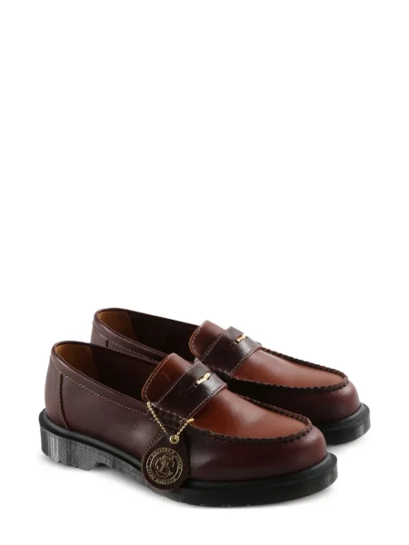 Pantofi loafer Dr. Martens maro