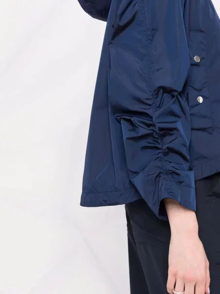 Kurtka Moorer o krotszym kroju niebieska