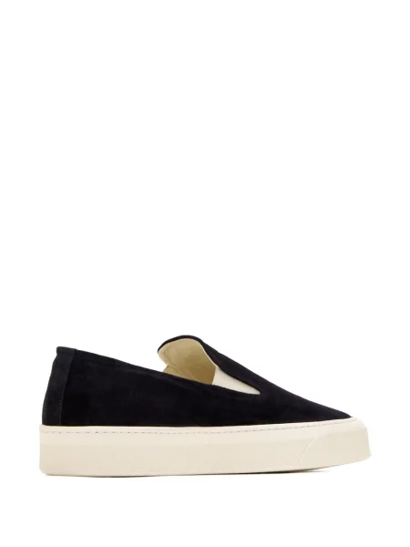 Chiloți Common Projects din piele de căprioară slip-on albastru