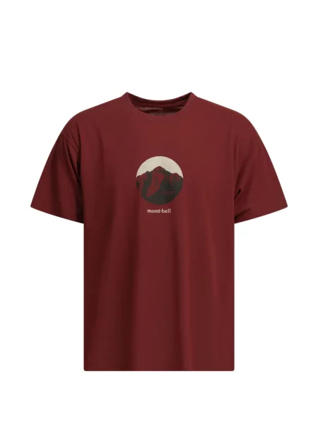 Tricou Montbell cu imagine roșu