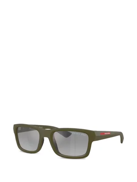 Ochelari de soare Prada Linea Rossa cu autograf verde