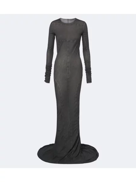 Rochie Rick Owens din jerseu negru