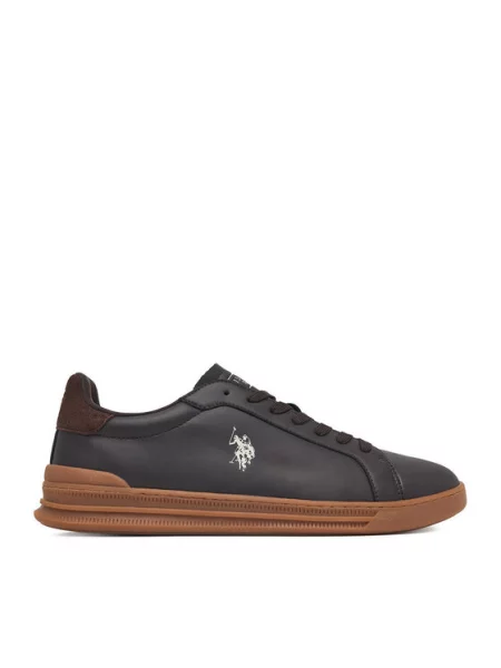 Αθλητικά U.S. Polo Assn. Σκούρο καφέ