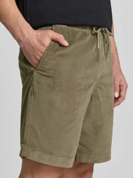 Szorty dresowe o kroju regular fit z mieszanki bawełny Selected Homme