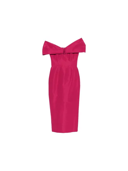 Sukienka Carolina Herrera w serca różowa