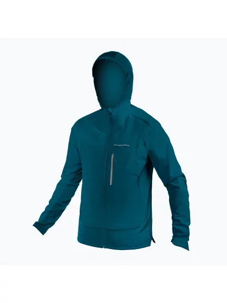Cyklistická bunda Endura Polartec barra blue modrá