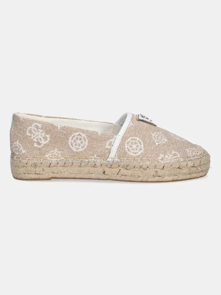 Espadryle Guess beżowe